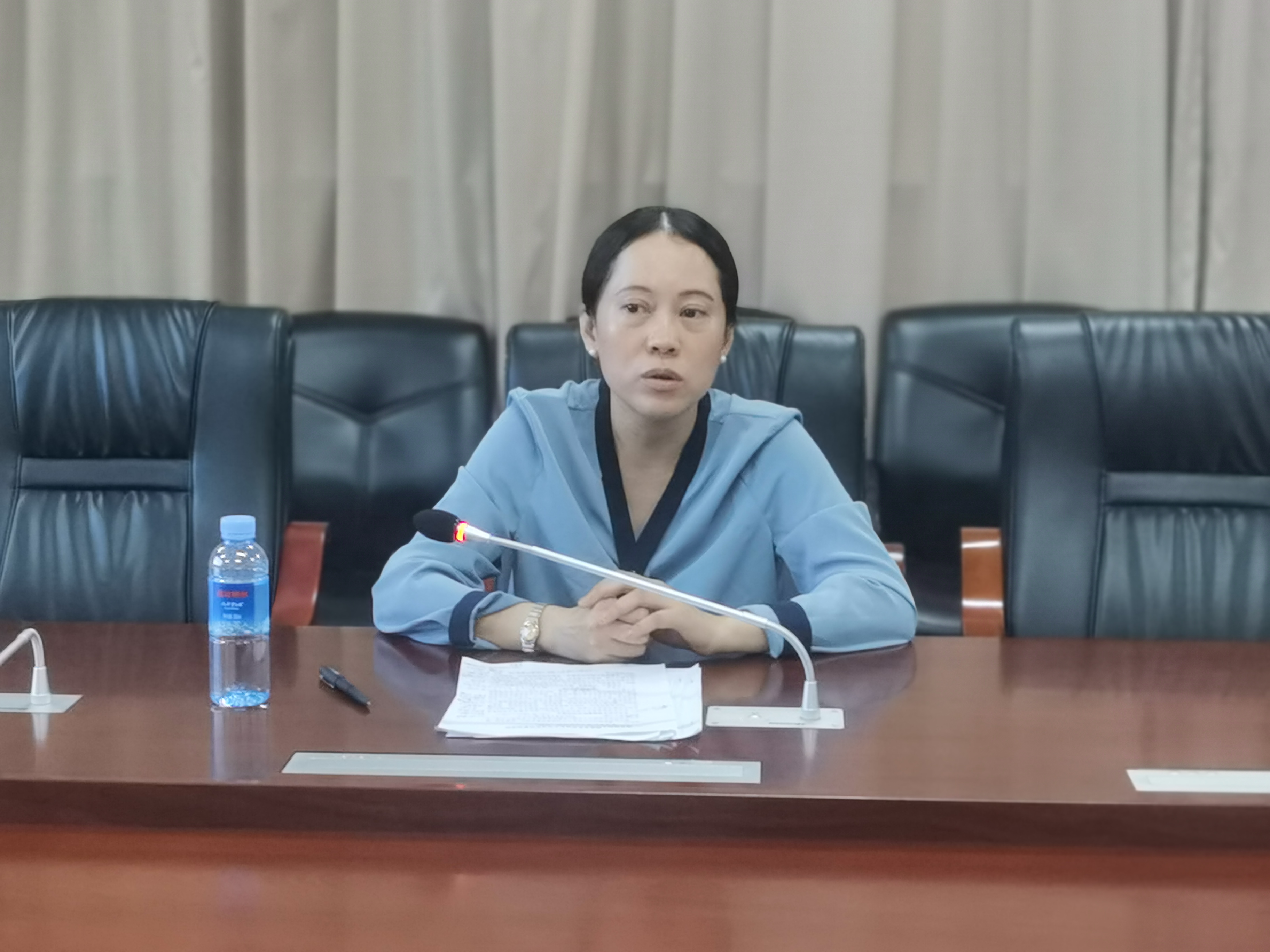 吴丹副院长对项目专项审计工作进行部署