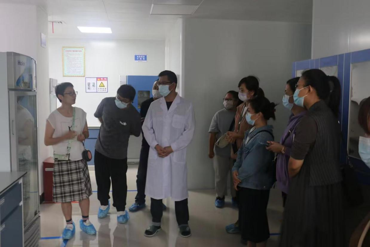 学员前往开云网页版界面·开云(中国)绿城水务陈村水厂进行学习交流